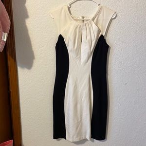 Black and white dress